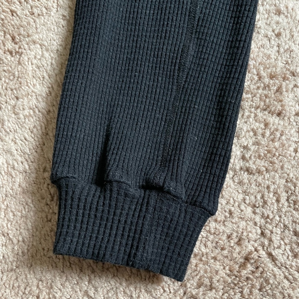 Waffle Drawstring Joggers - Picture 5 of 7